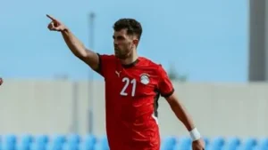 هدف محمود صابر يفتتح التسجيل للمنتخب الوطني في مواجهة نيجيريا